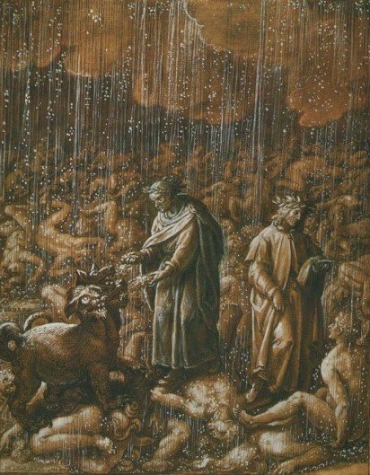 Cerberus in Dante's Inferno