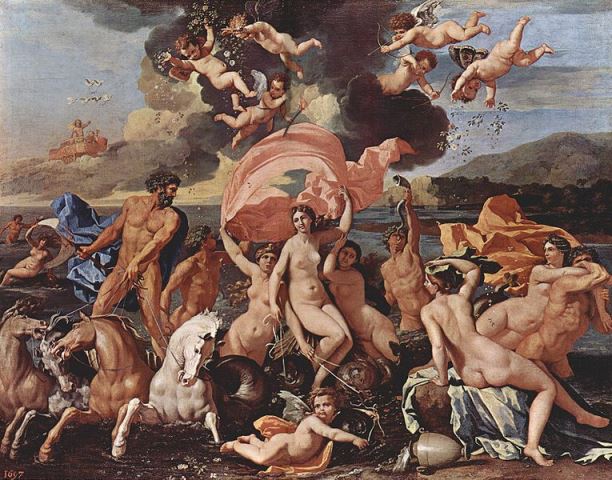 Nicolas Poussin, Neptune and Amphitrite