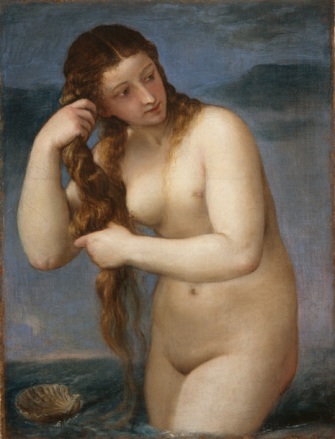 Venus Anadyomene by Titian (Birth of Venus)